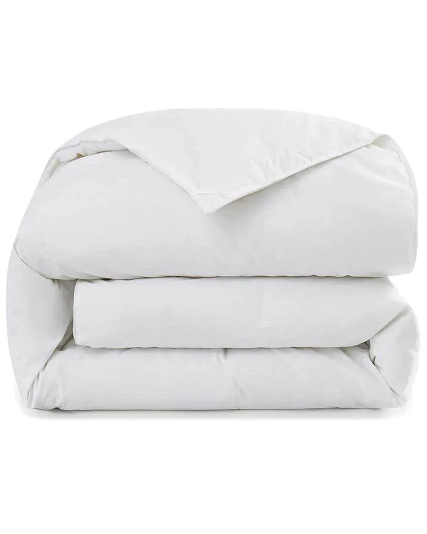 All Season Goose Feather Down Comforter - White image