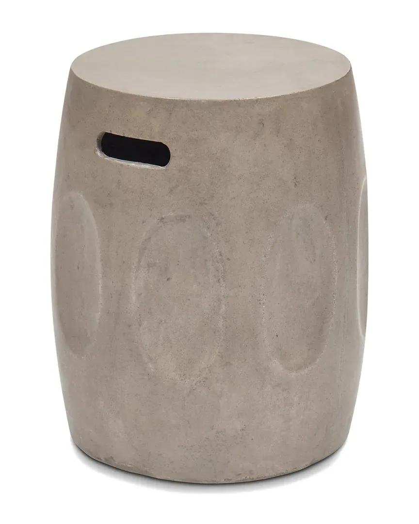 Genevieve Stool - Dark Grey, Concrete image