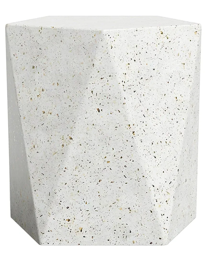 Mixx Kelson Stool - White, Concrete