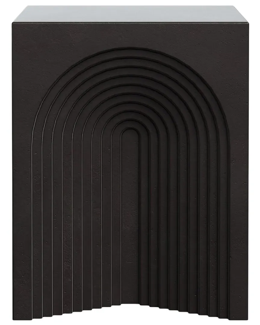 Mixx Orion Stool - Black, Concrete image