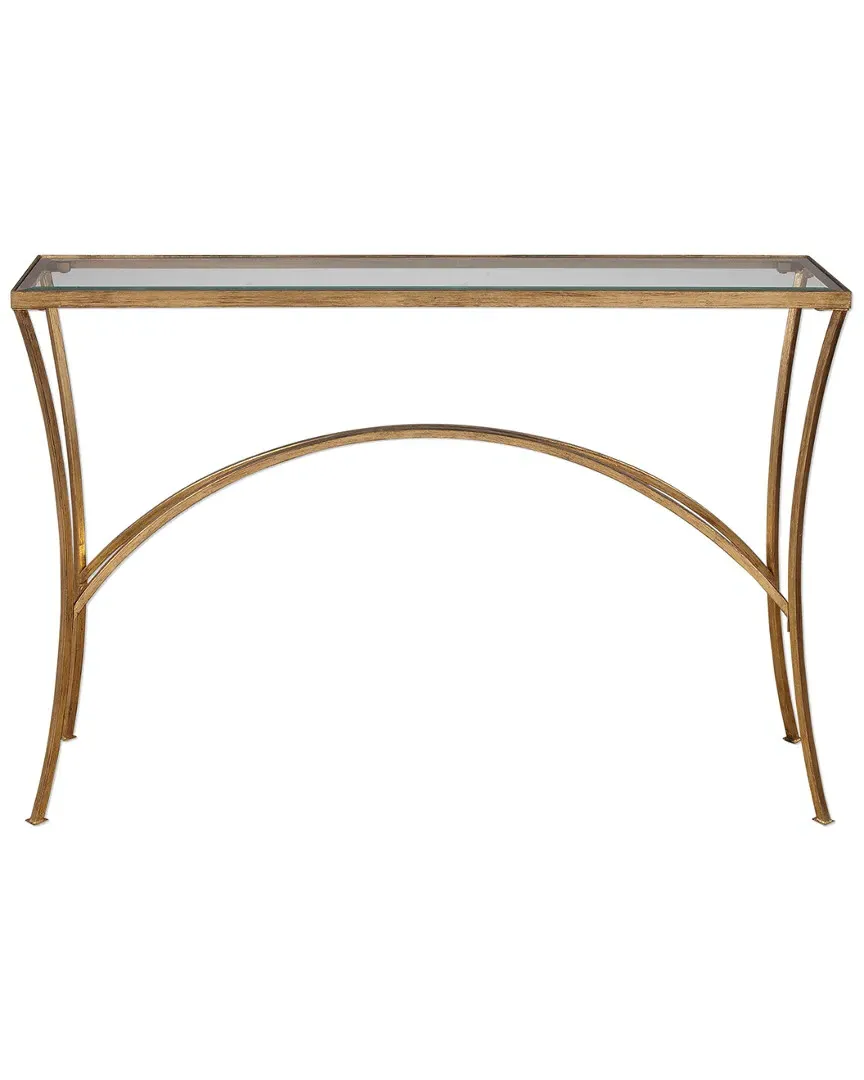 Alayna Console Table - Gold, Iron