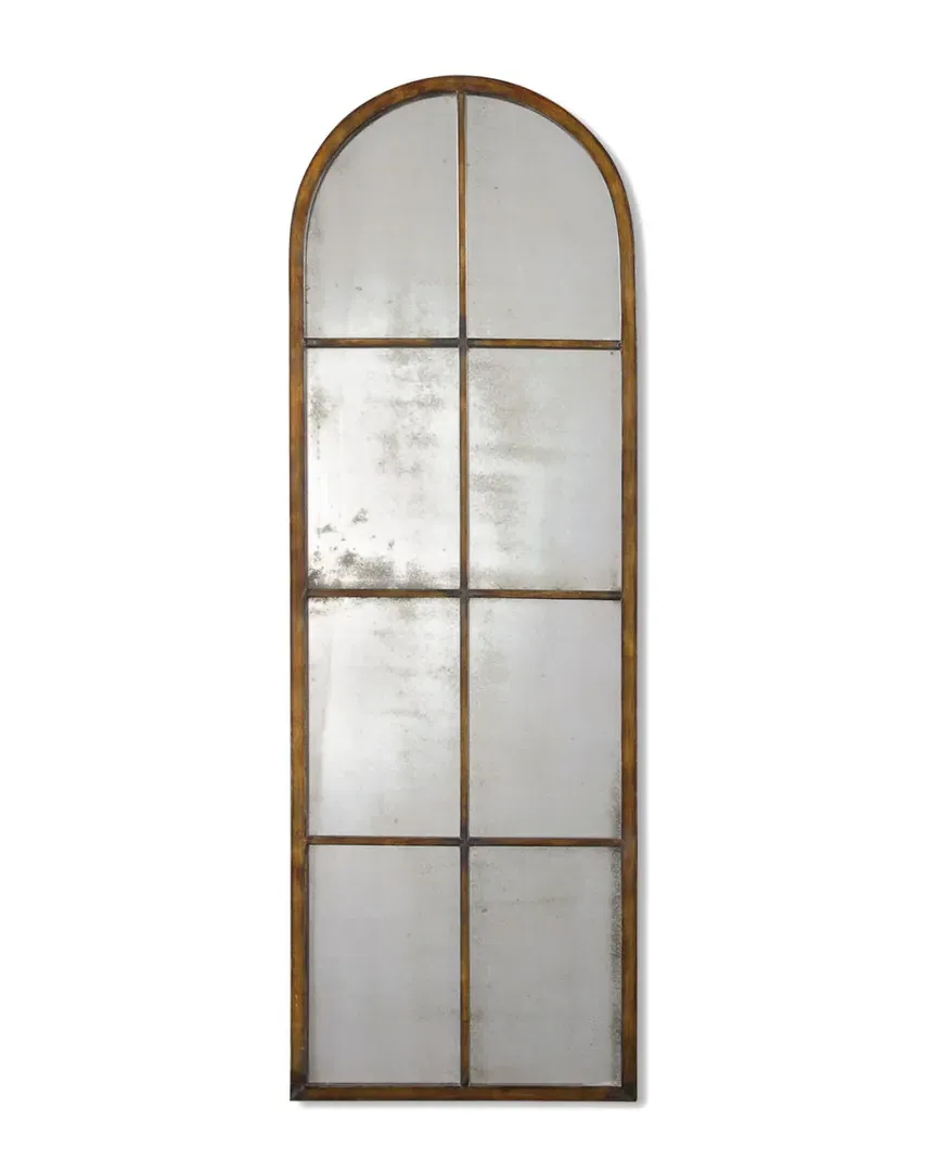 Amiel Arched Mirror - Brown, Metal image