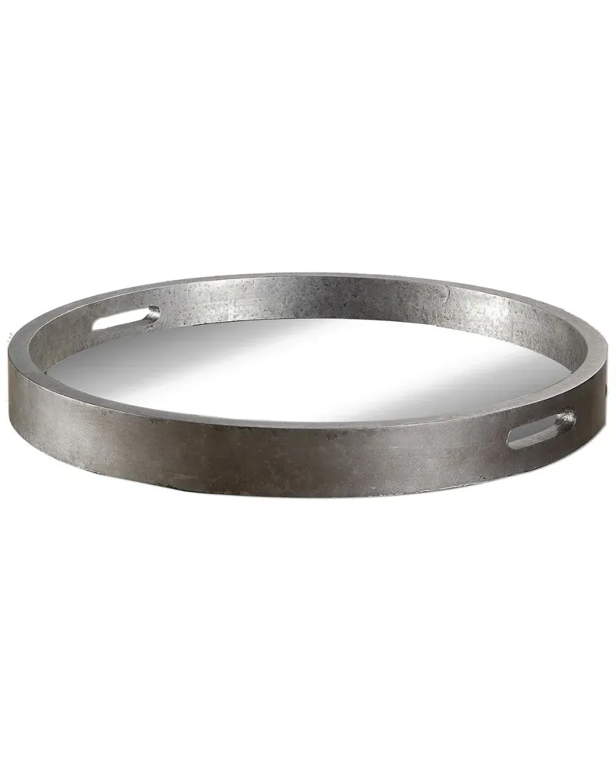 Bechet Round Tray - Silver image