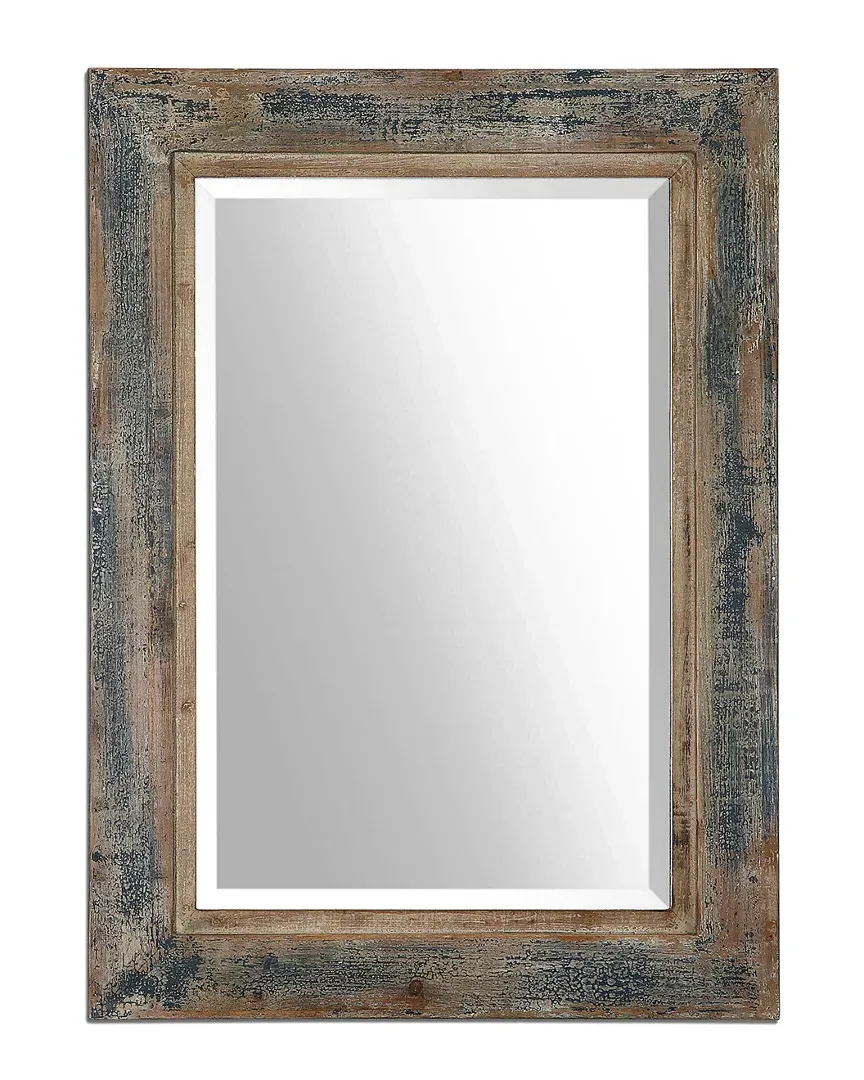 Bozeman Distressed Mirror - Blue image