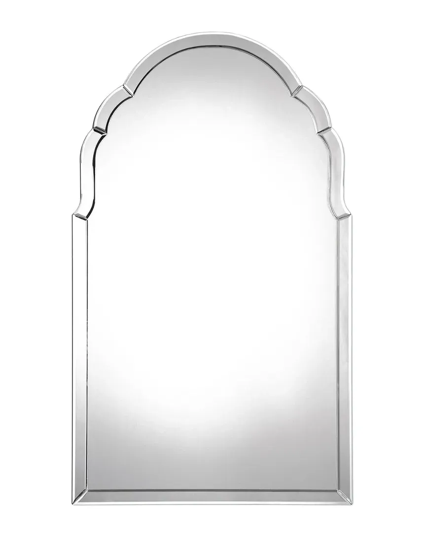 Brayden Frameless Arched Mirror - Black