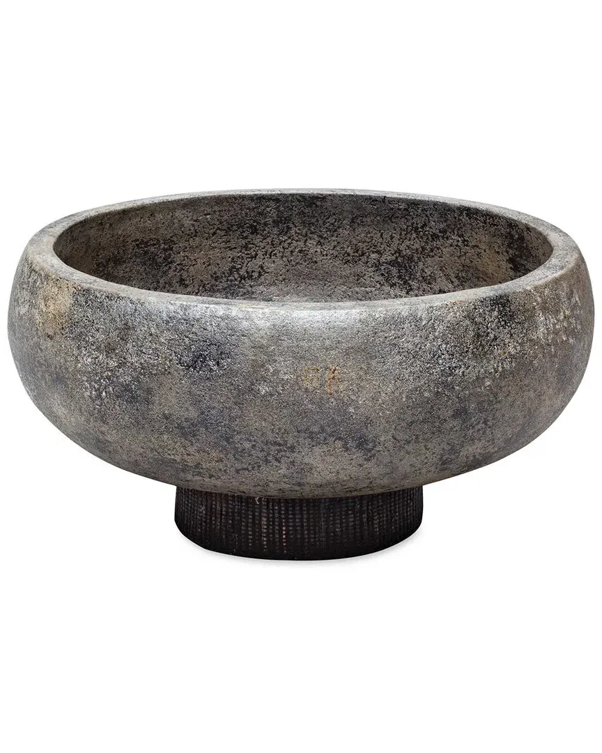 Brixton Aged Bowl - Black, Terracotta image