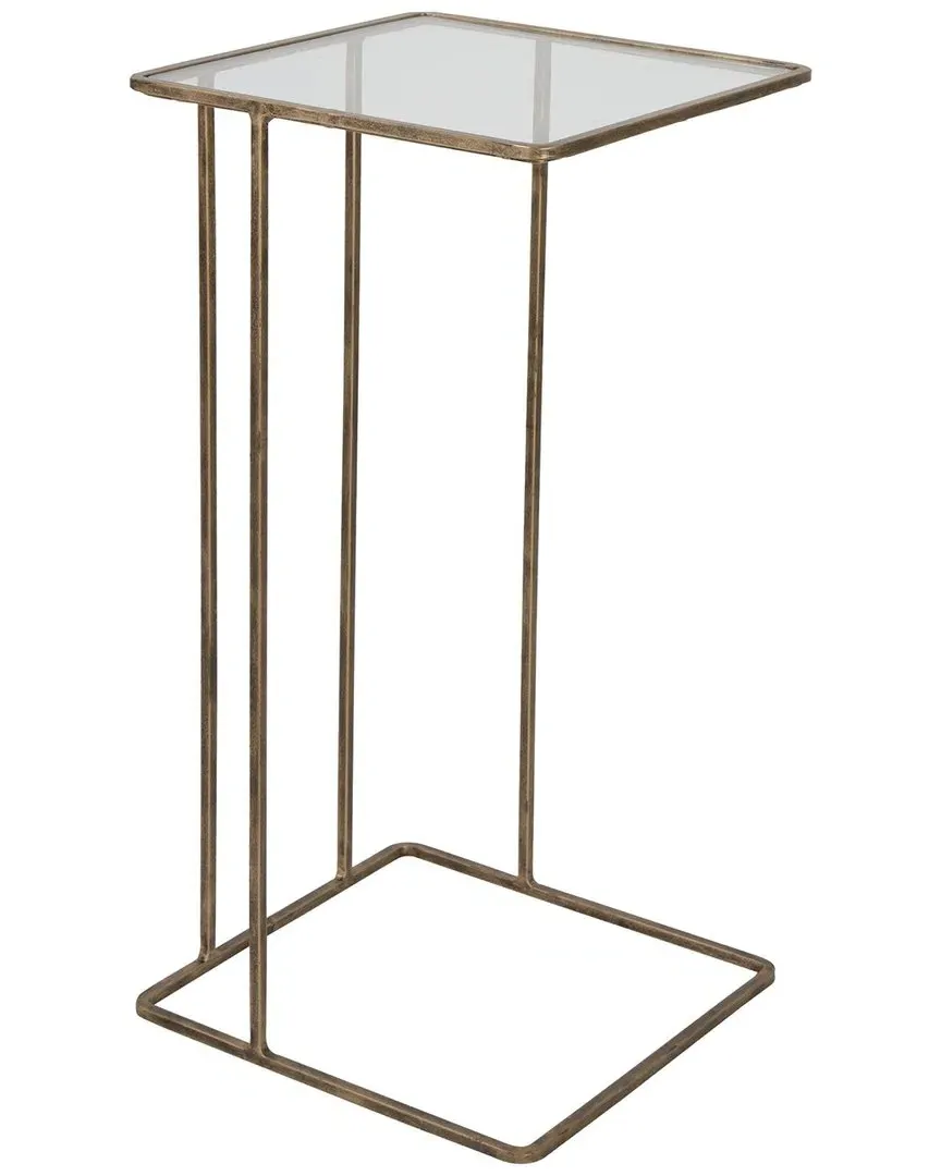Cadmus Accent Table - Gold, Iron