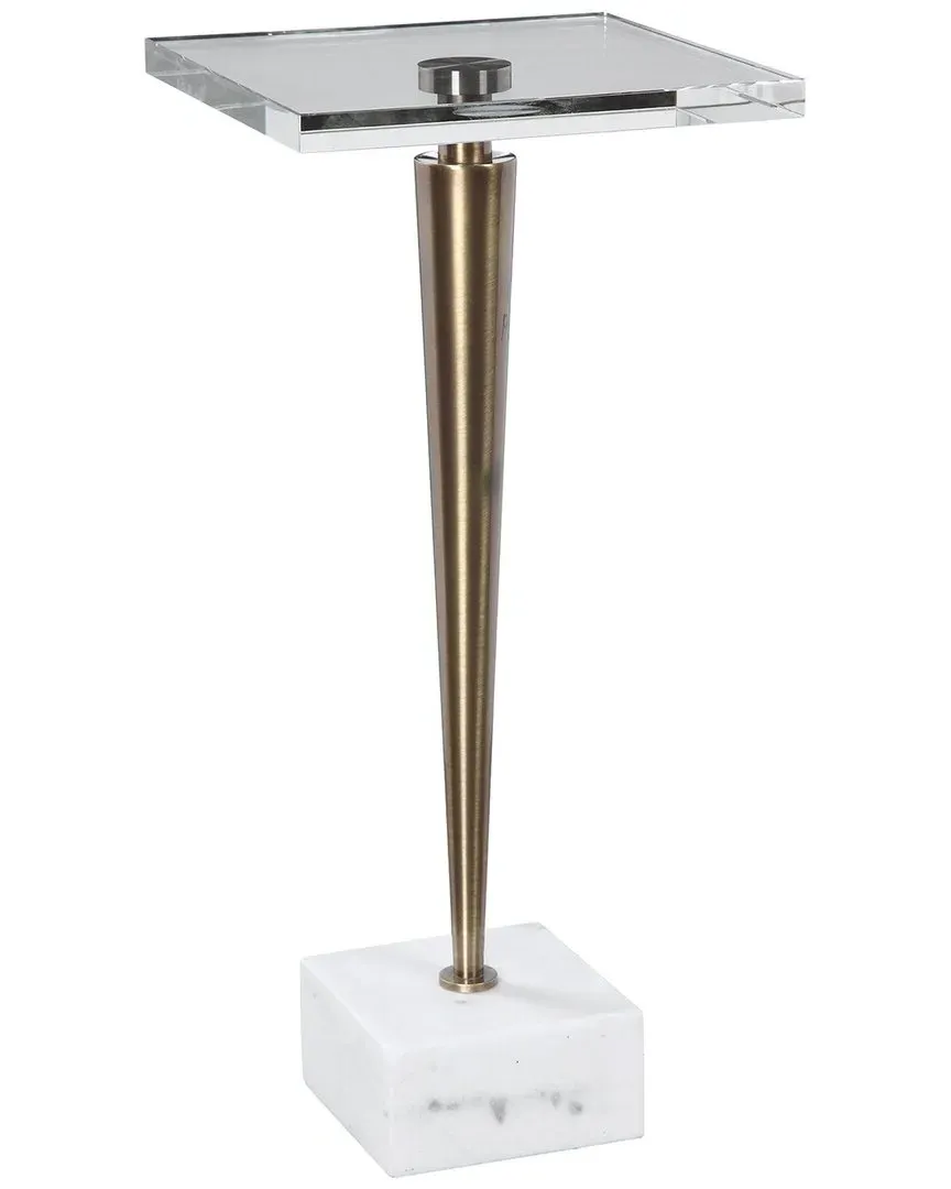 Campeiro Drink Table - Gold, Crystal image