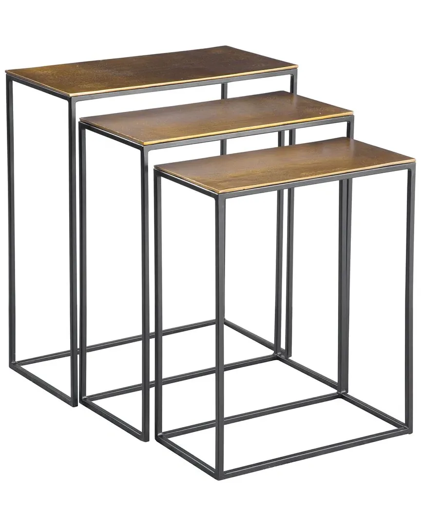 Coreene Nesting Tables - Gold