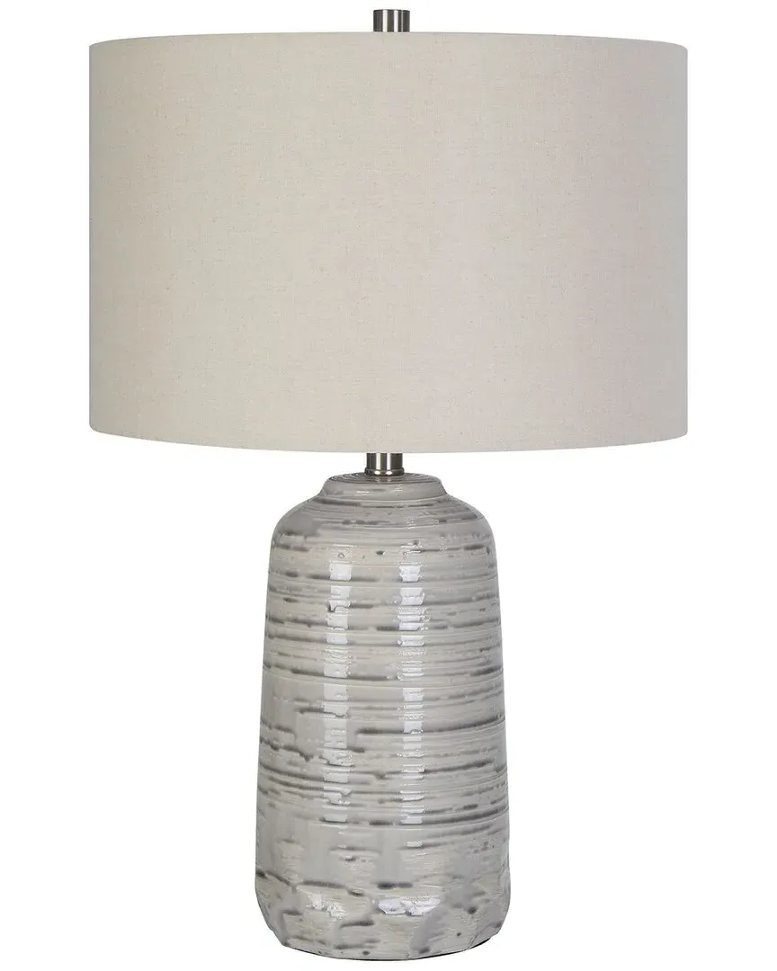 Cyclone Table Lamp - Ivory, Ceramic image