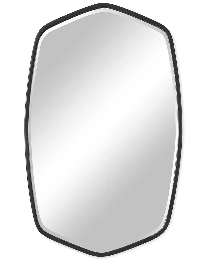 Duronia Wall Mirror - Black, Iron image
