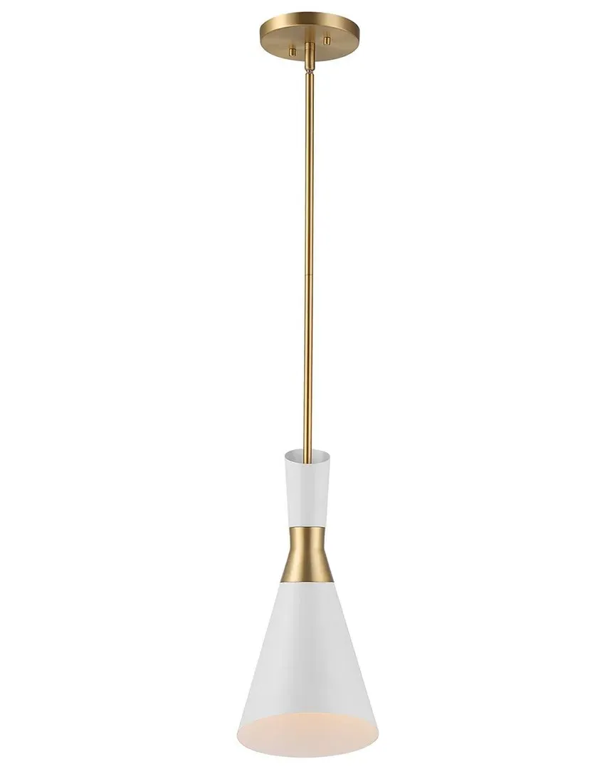 Eames 1-Light Mini Pendant - Brass, Glass