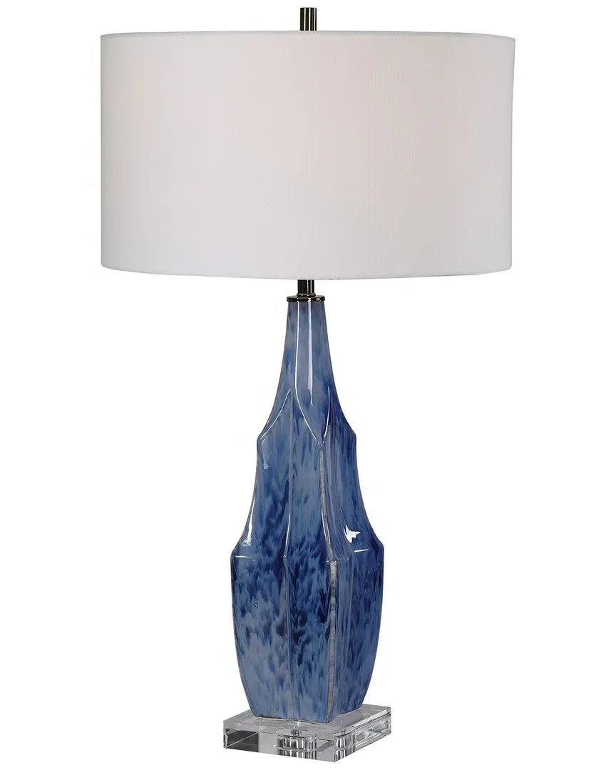 Everard Table Lamp - Blue, Porcelain image