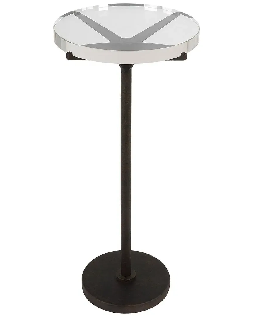 Forge Accent Table - Grey, Metal image