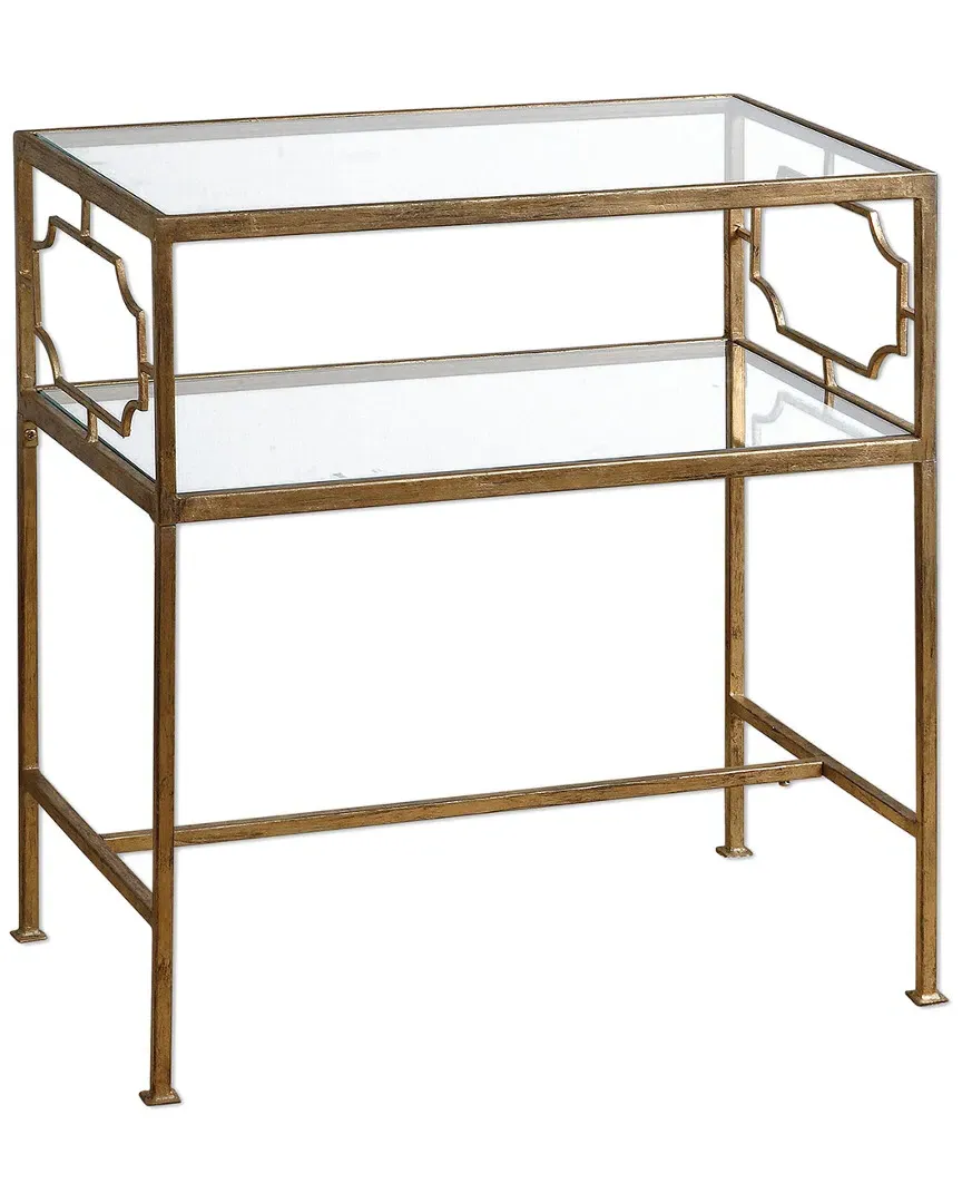 Genell Side Table - Gold, Iron image