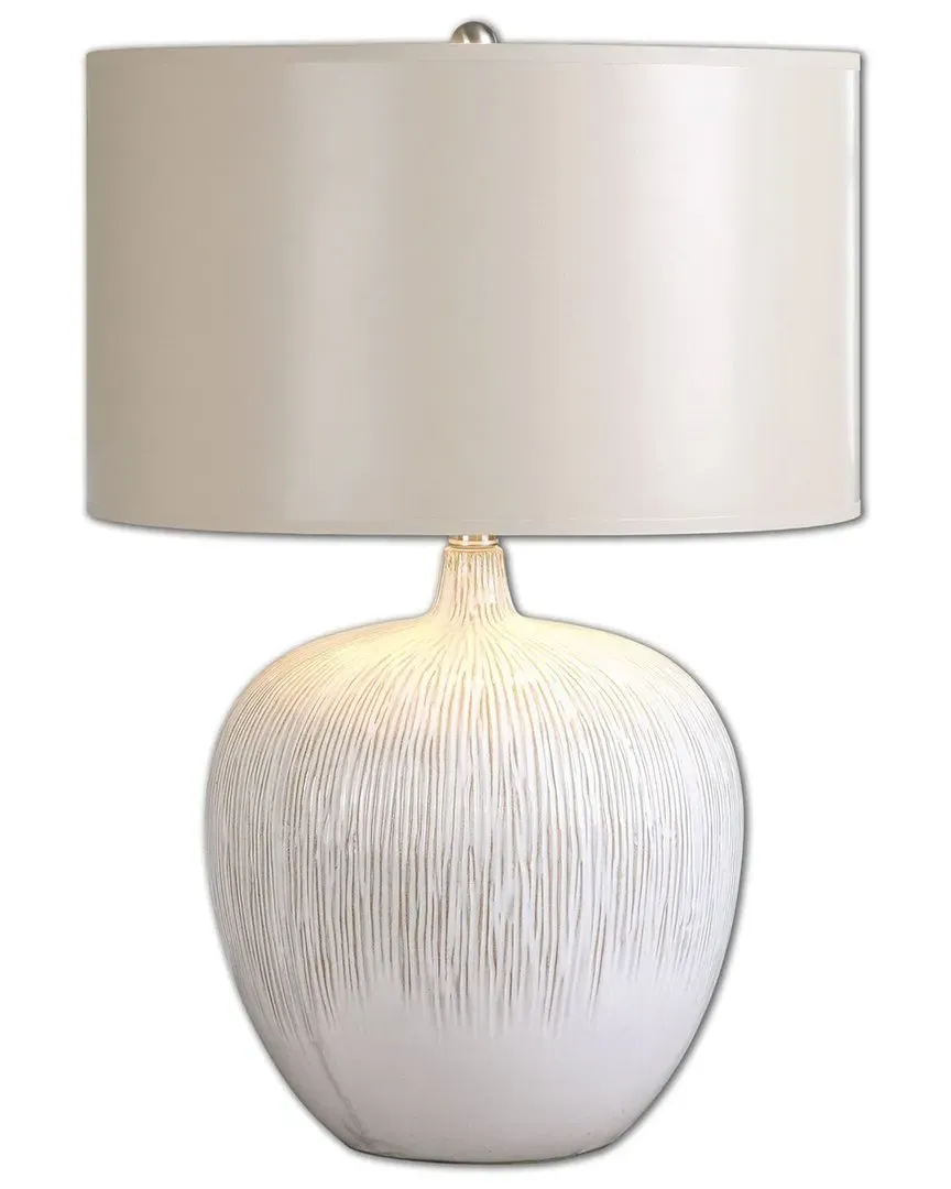 Georgios Table Lamp - Ivory, Ceramic