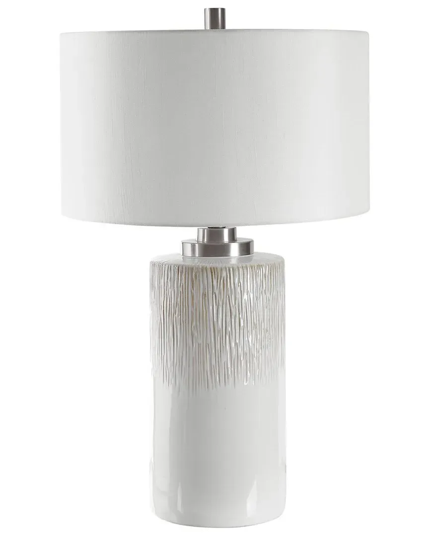 Georgios Table Lamp - White, Ceramic