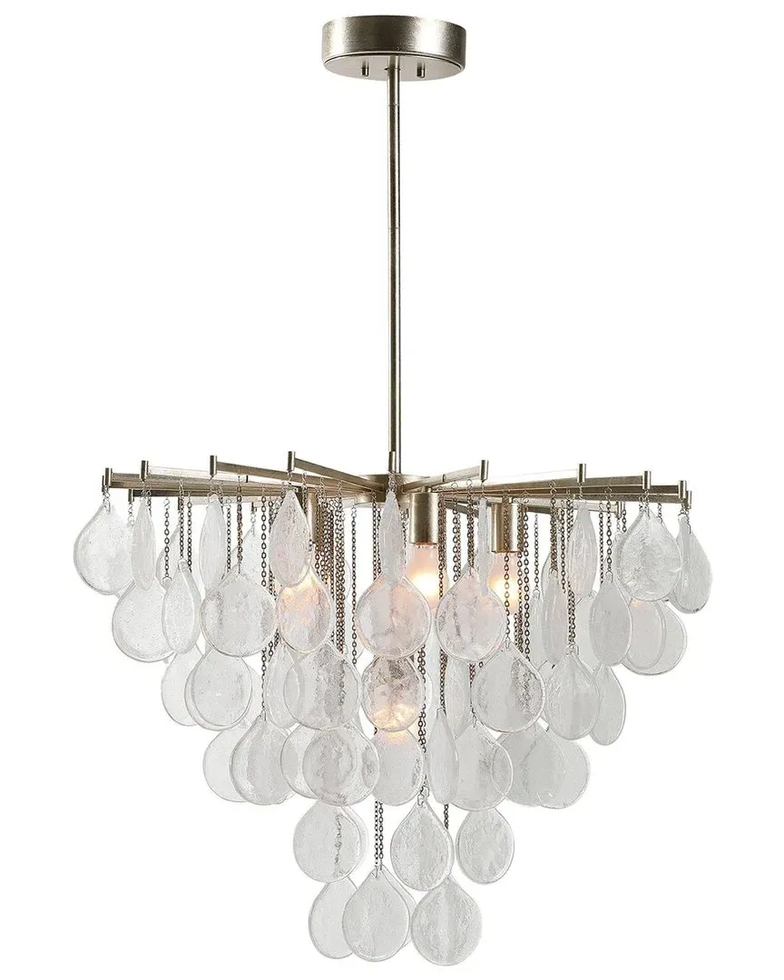 Goccia 6-Light Tear Drop Pendant - Silver image