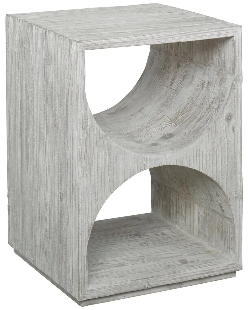 Hans Side Table - Ivory, Fir Wood image