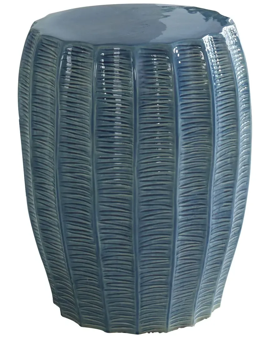 Harbor Garden Stool - Aqua, Ceramic image