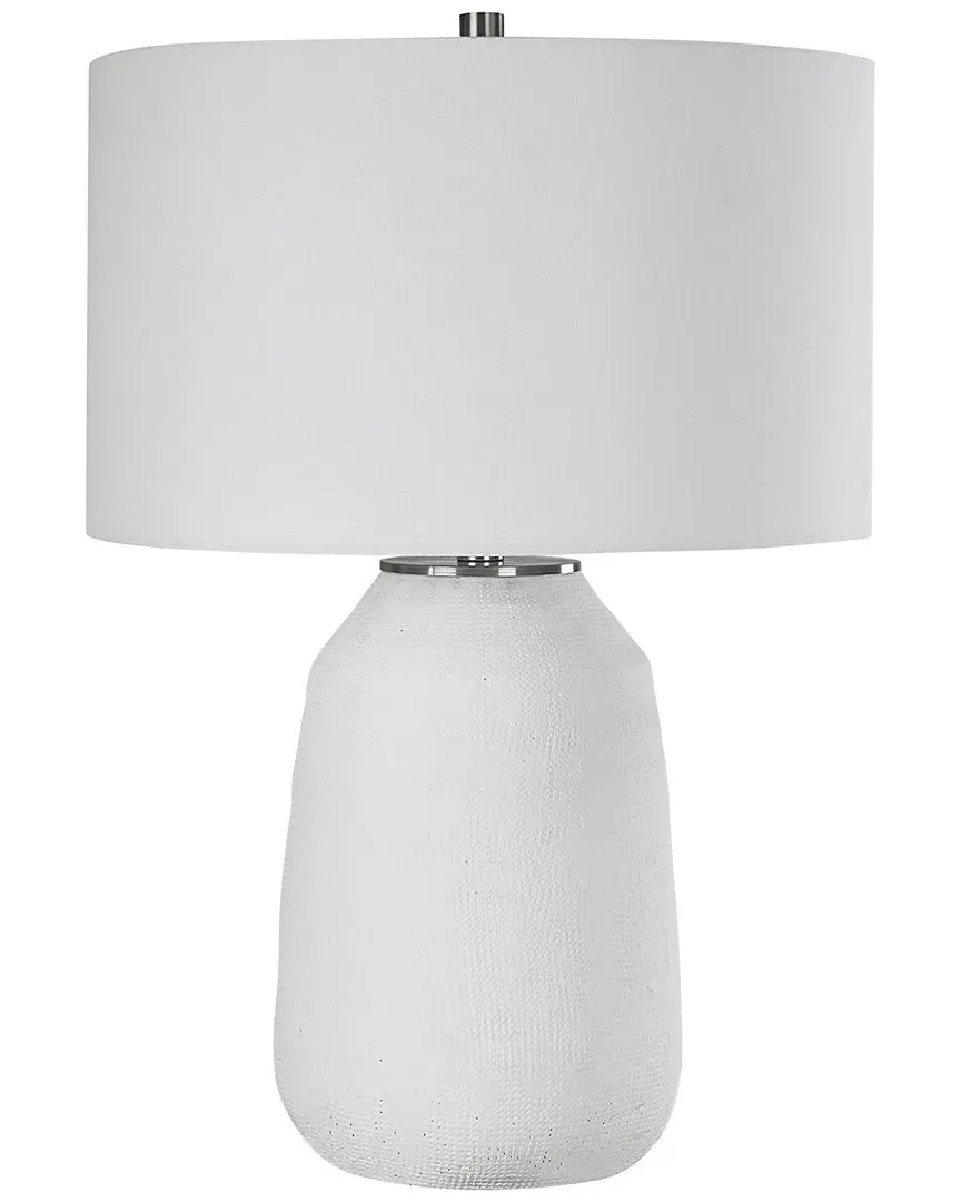 Heir Chalk Table Lamp - White, Ceramic image