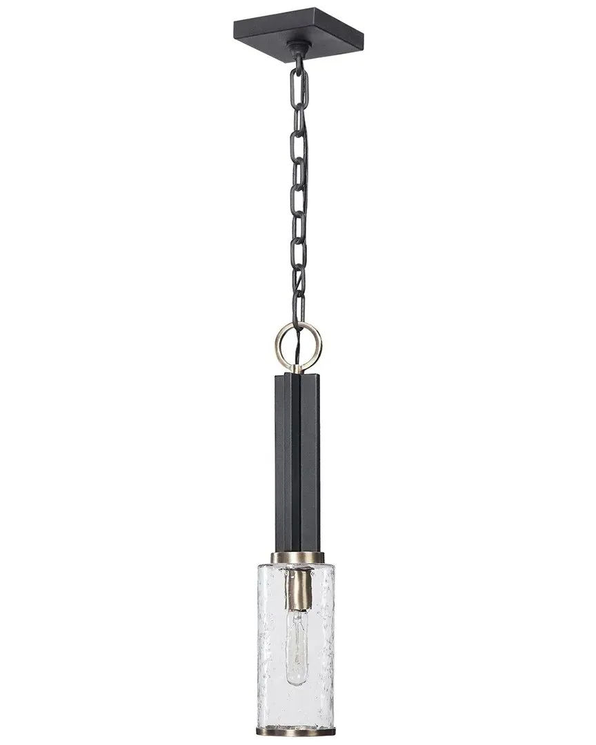 Jarsdel Industrial Mini Pendant - Black, Steel image