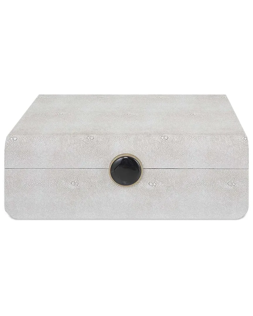 Lalique Shagreen Storage Box - White image