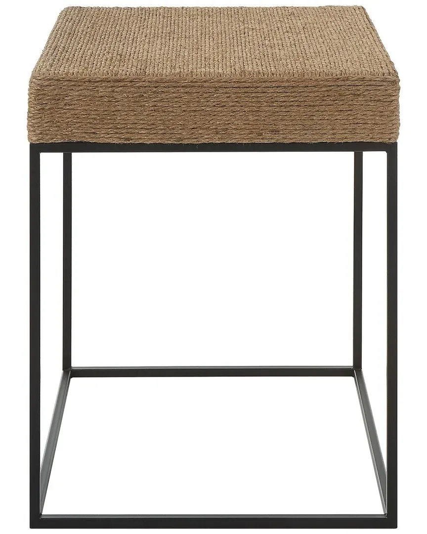Laramie Rope Accent Table - Brown image