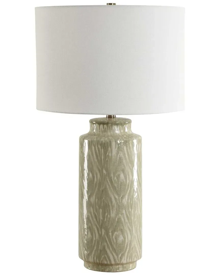 Laurel Ceramic Table Lamp - Green