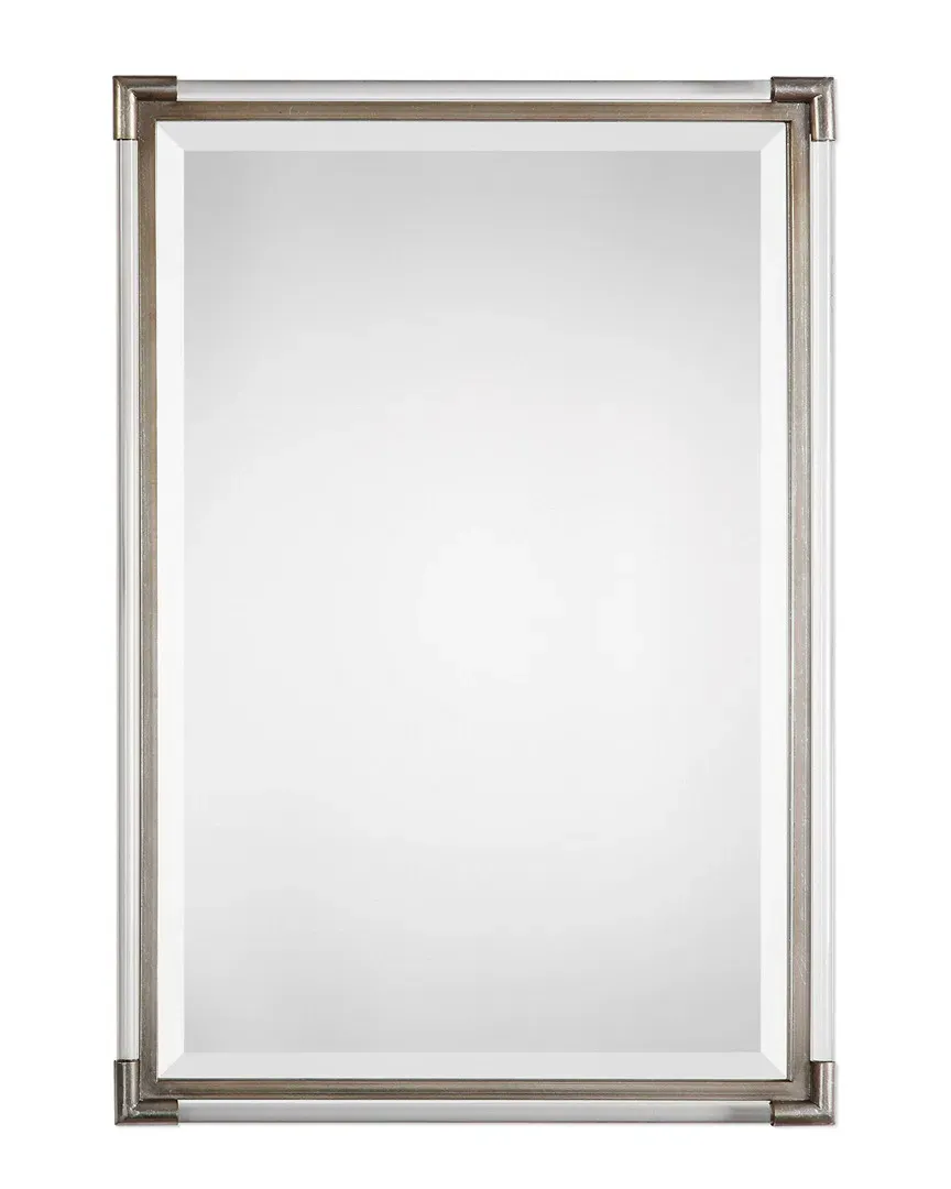 Mackai Wall Mirror - Metallic Silver