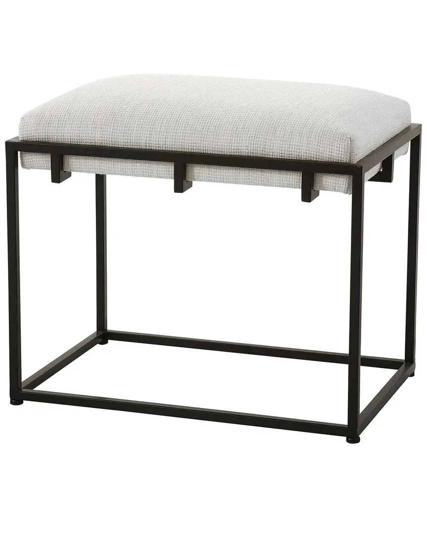 Paradox Small Bench - White, Iron