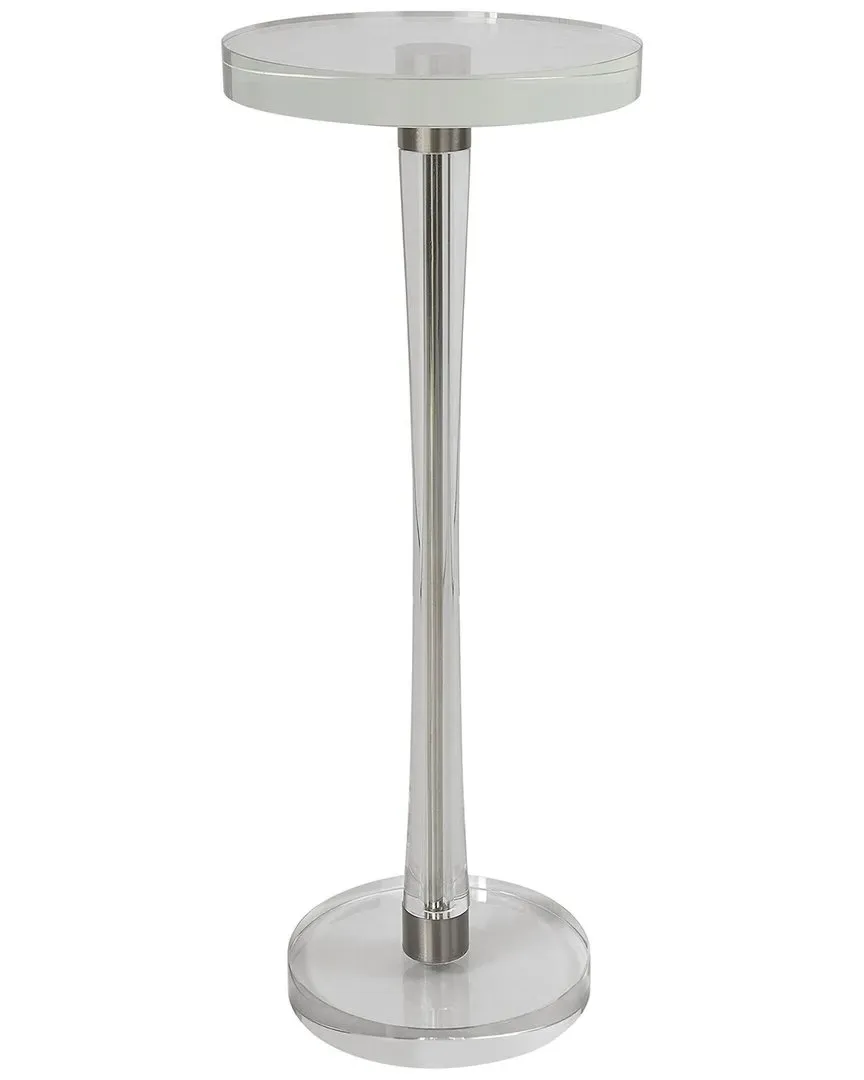 Pria Crystal Drink Table - Silver image