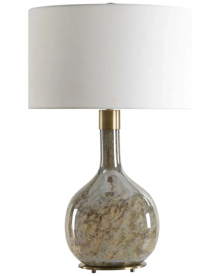 Rhine Glass Table Lamp - Brown