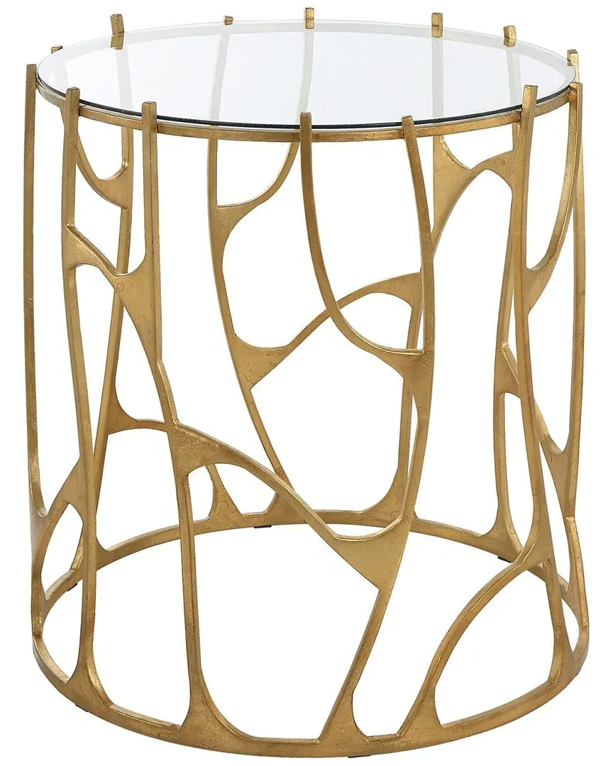 Ritual Round Side Table - Gold image