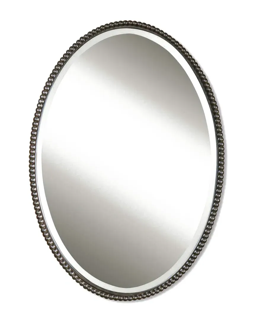 Sherise Oval Mirror - Bronze, Metal image