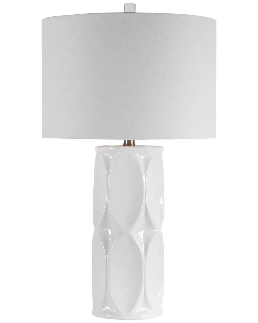 Sinclair Table Lamp - White, Ceramic image