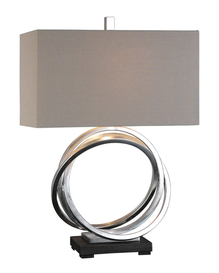 Soroca Silver Rings Lamp - Silver, Steel image
