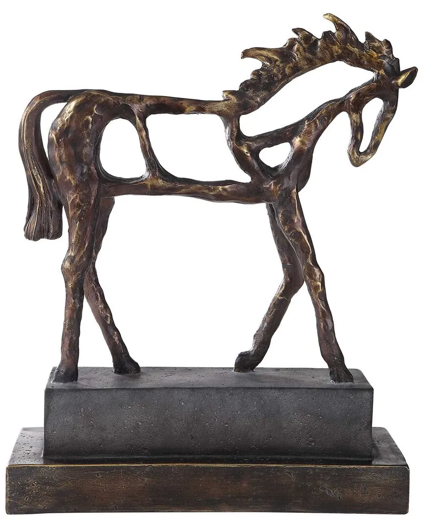 Titan Horse Sculpture - Bronze, Polyresin image