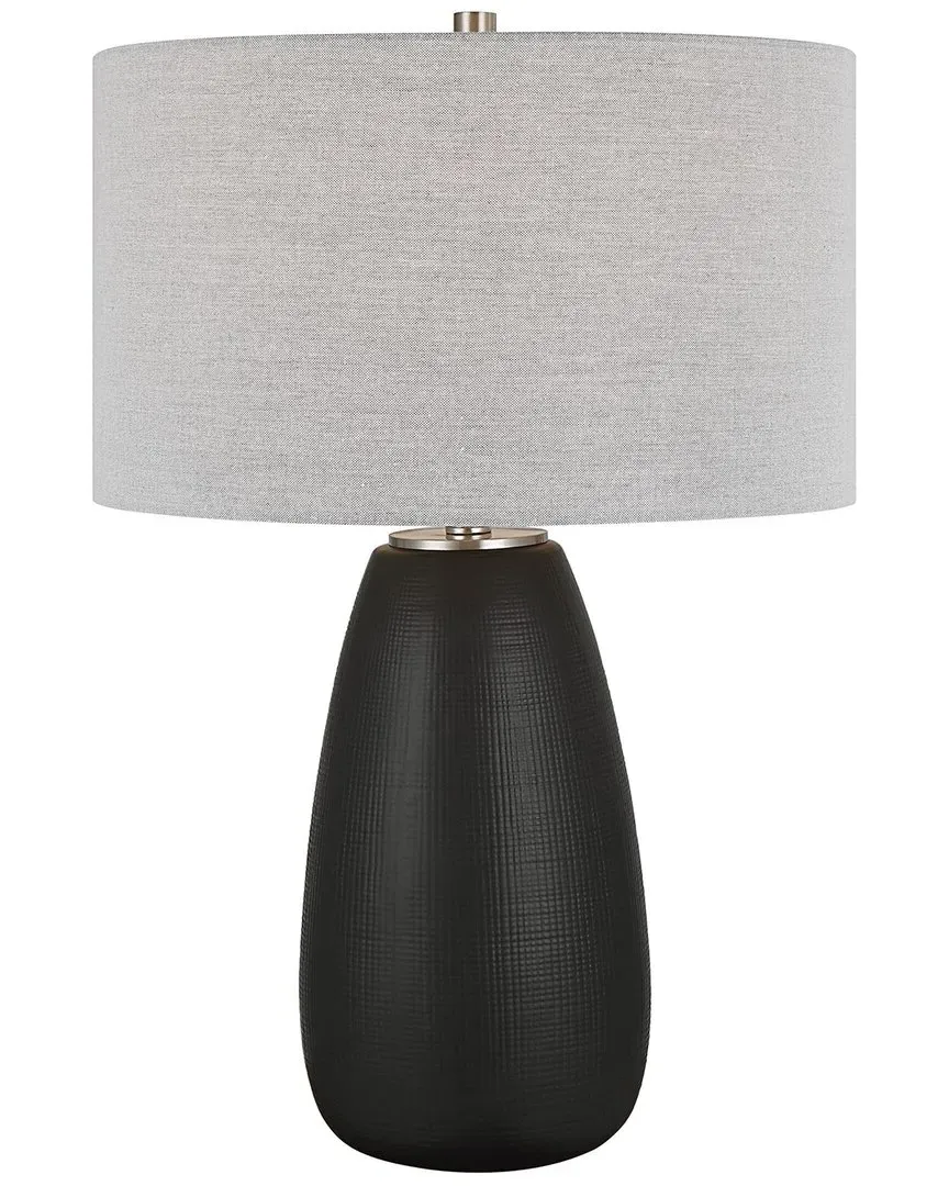 Twilight Satin Table Lamp - Black, Ceramic image