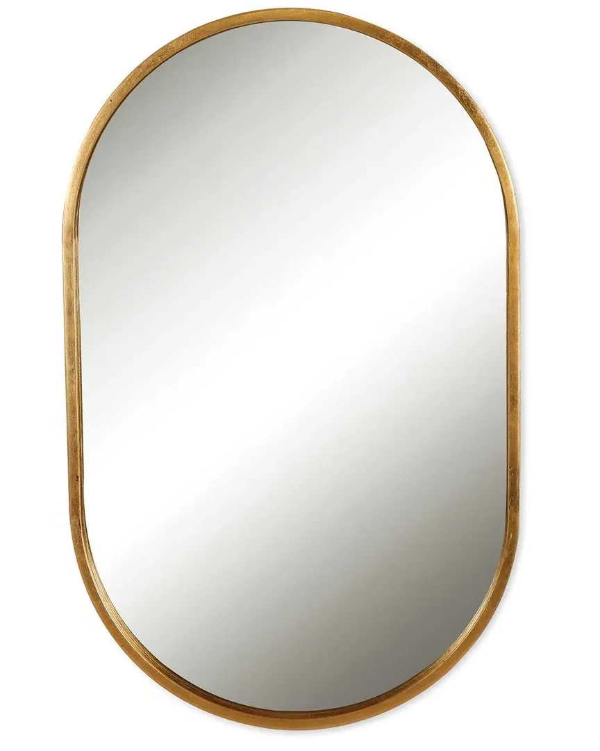 Varina Oval Mirror - Gold