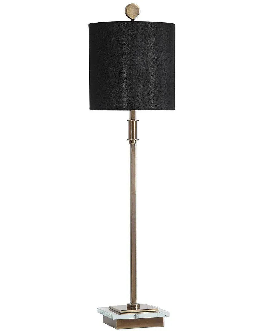 Volante Table Lamp - Antique Brass, Crystal image