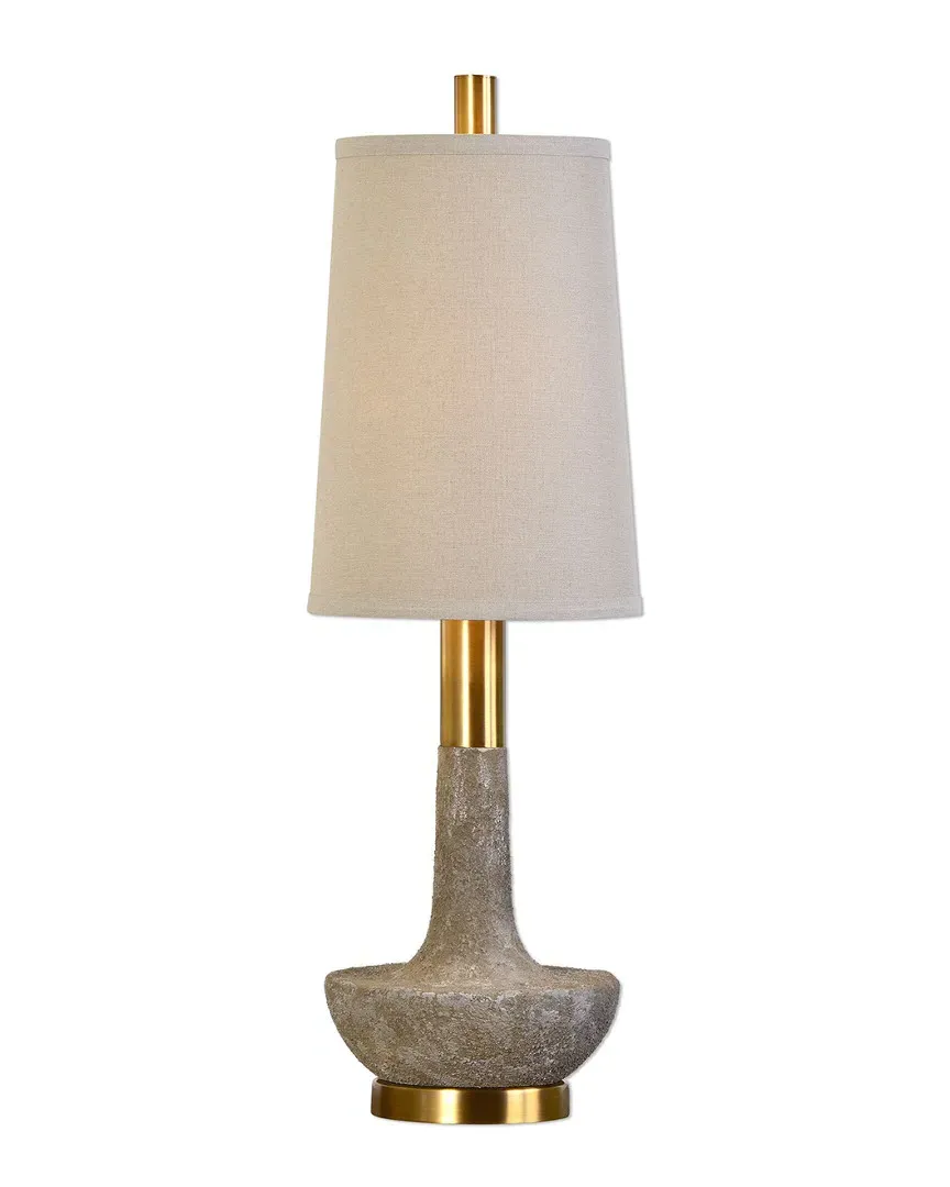 Volongo Table Lamp - Stone Ivory, Resin image