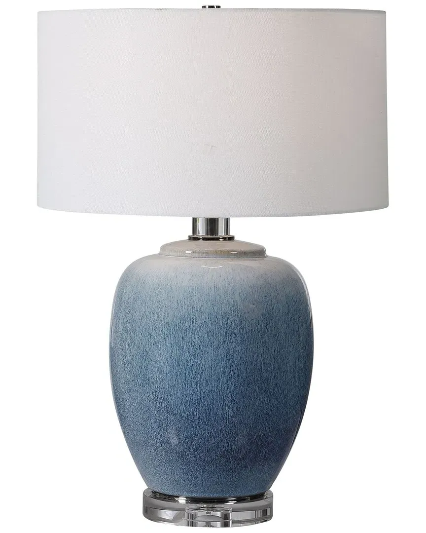 Waters Ceramic Table Lamp - Blue