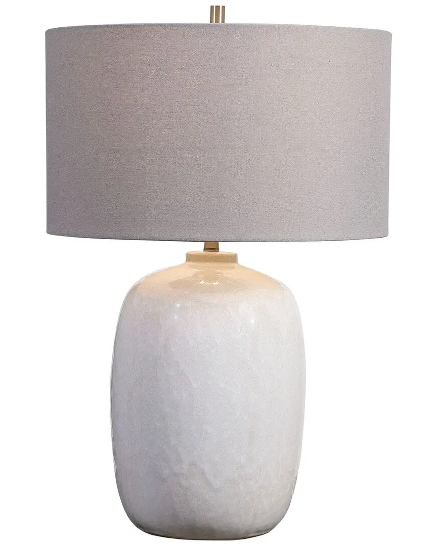 Winterscape Glaze Table Lamp - Cream, Ceramic image