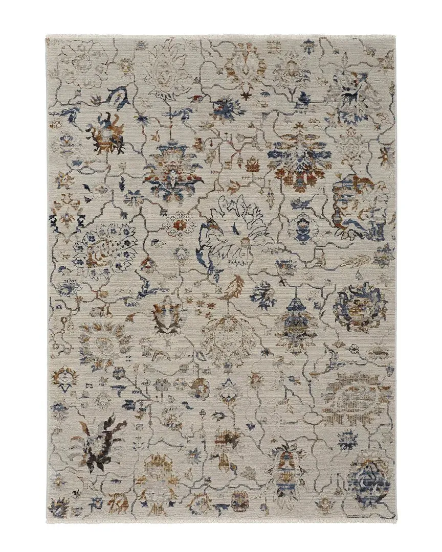 Frencess Oushak Area Rug - Ivory, Polypropylene image