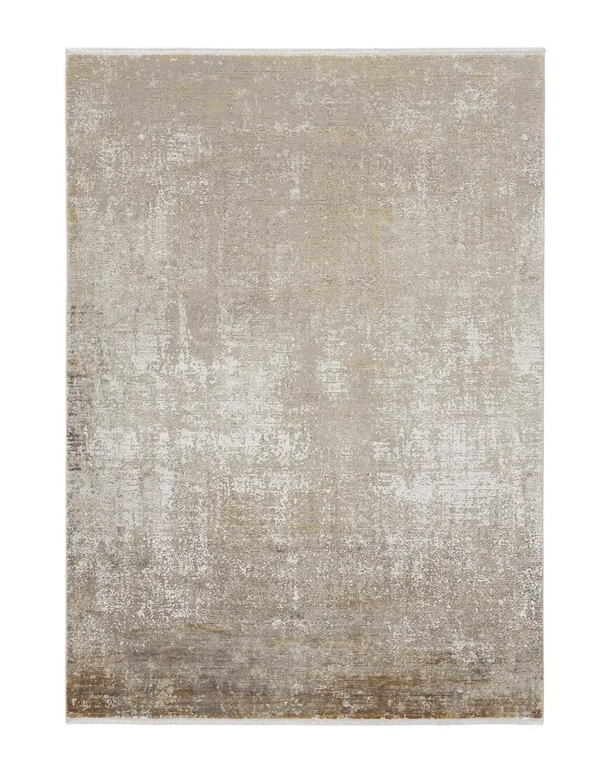Lindstra Gradient Watercolor Rug - Beige, Viscose image