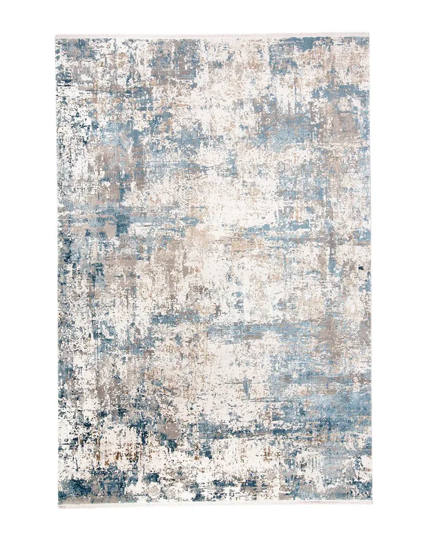 Lindstra Gradient Watercolor Rug - Blue, Viscose