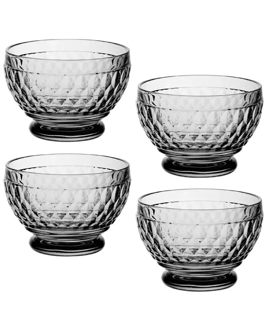 Boston Individual Bowls Set of 4 - Crystal Glass