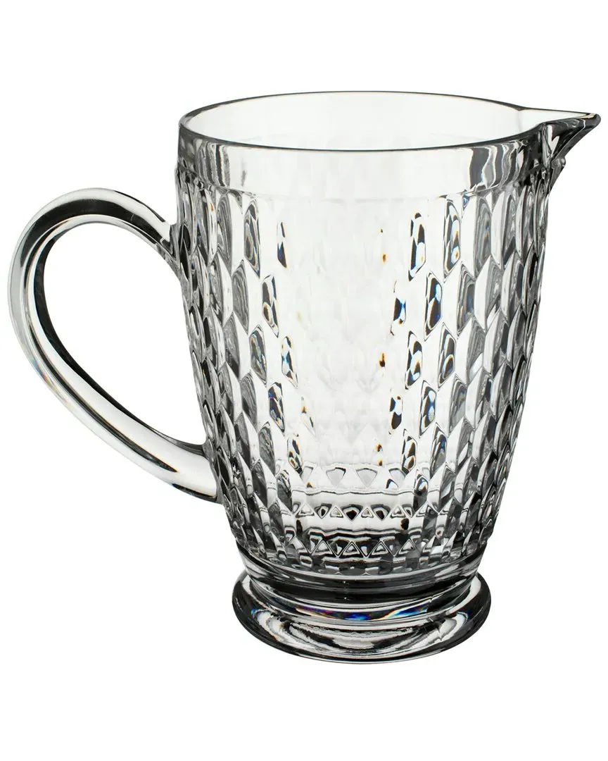 Boston Pitcher - Clear, Crystal Glass image