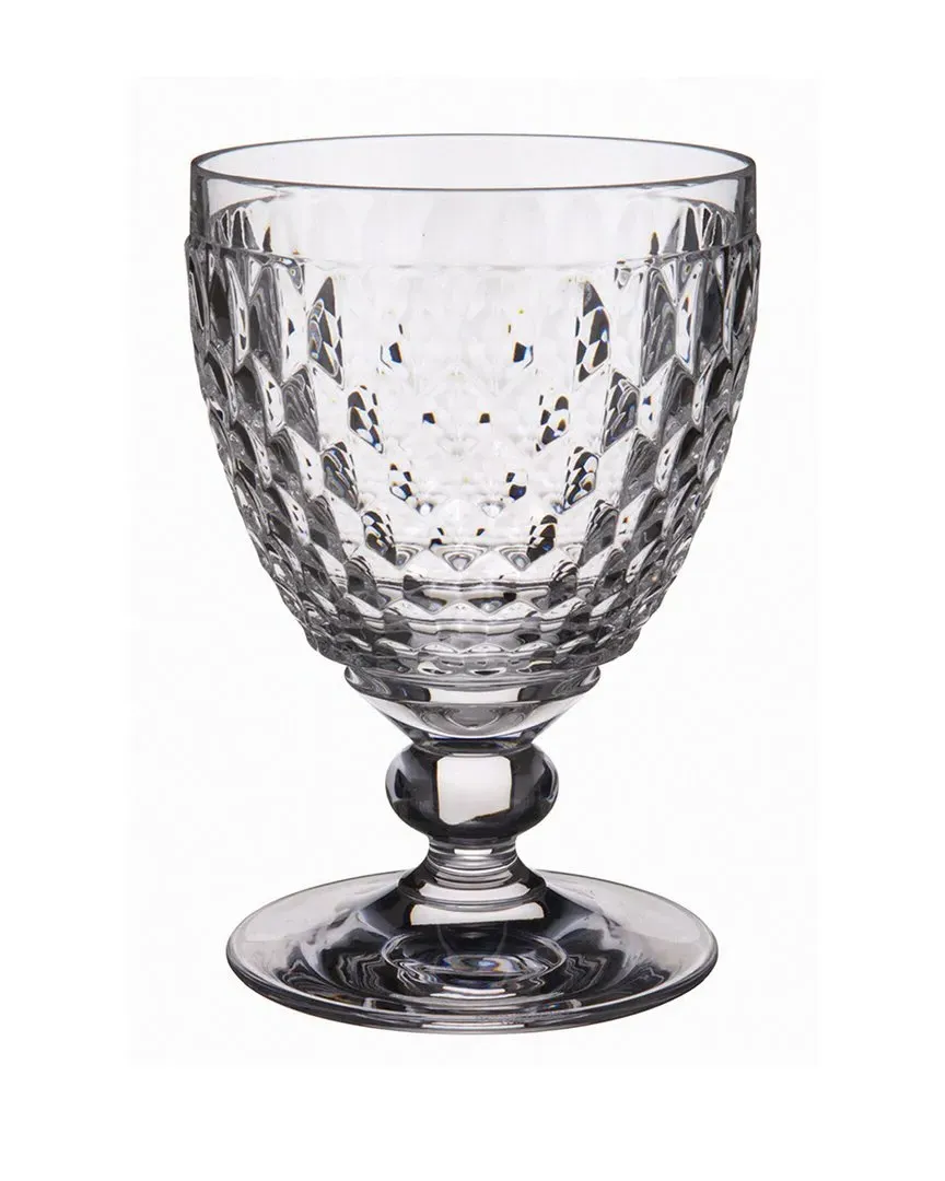 Boston Red Wine Glass - Red, Crystal image